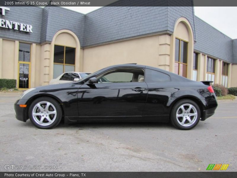 Black Obsidian / Wheat 2005 Infiniti G 35 Coupe