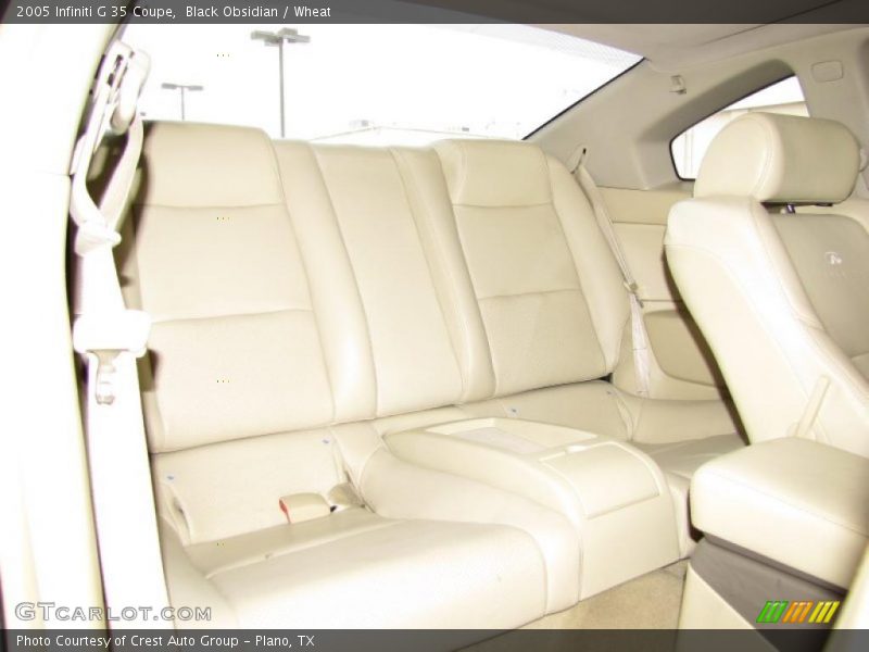 Black Obsidian / Wheat 2005 Infiniti G 35 Coupe