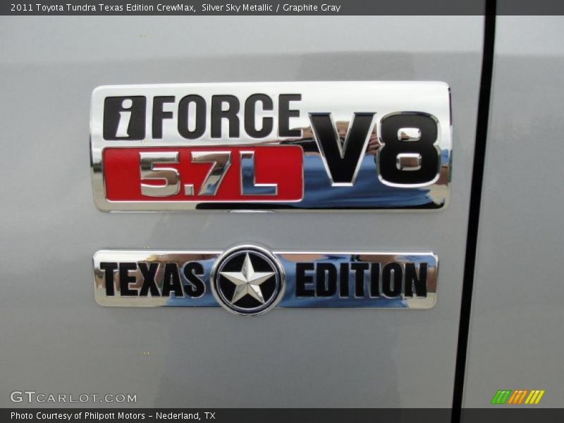  2011 Tundra Texas Edition CrewMax Logo