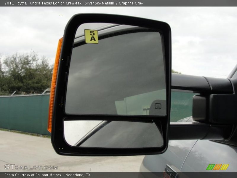 Silver Sky Metallic / Graphite Gray 2011 Toyota Tundra Texas Edition CrewMax
