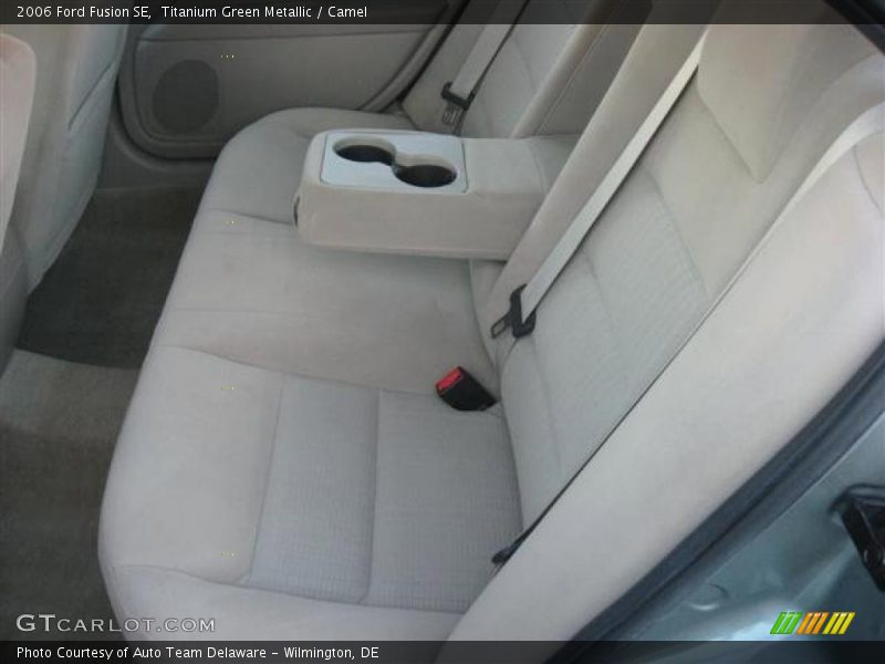 Titanium Green Metallic / Camel 2006 Ford Fusion SE