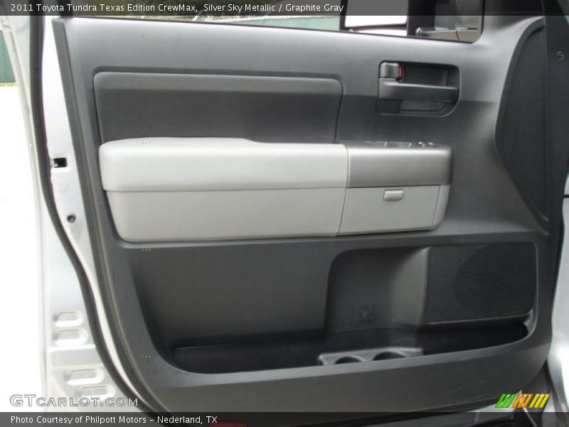Silver Sky Metallic / Graphite Gray 2011 Toyota Tundra Texas Edition CrewMax