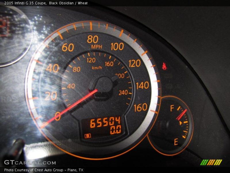 Black Obsidian / Wheat 2005 Infiniti G 35 Coupe