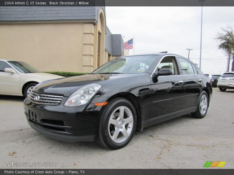 Black Obsidian / Willow 2004 Infiniti G 35 Sedan