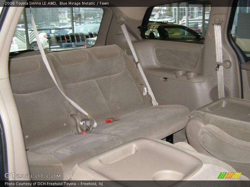 Blue Mirage Metallic / Fawn 2008 Toyota Sienna LE AWD