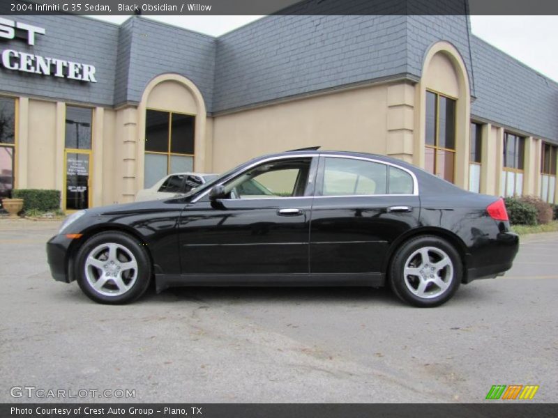 Black Obsidian / Willow 2004 Infiniti G 35 Sedan