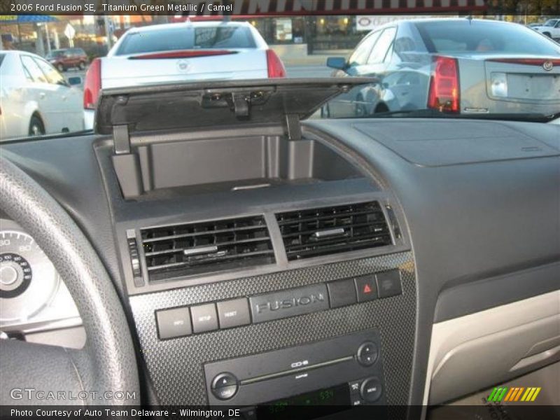 Titanium Green Metallic / Camel 2006 Ford Fusion SE