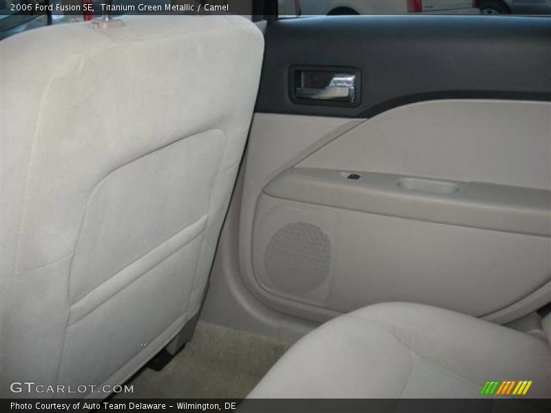 Titanium Green Metallic / Camel 2006 Ford Fusion SE