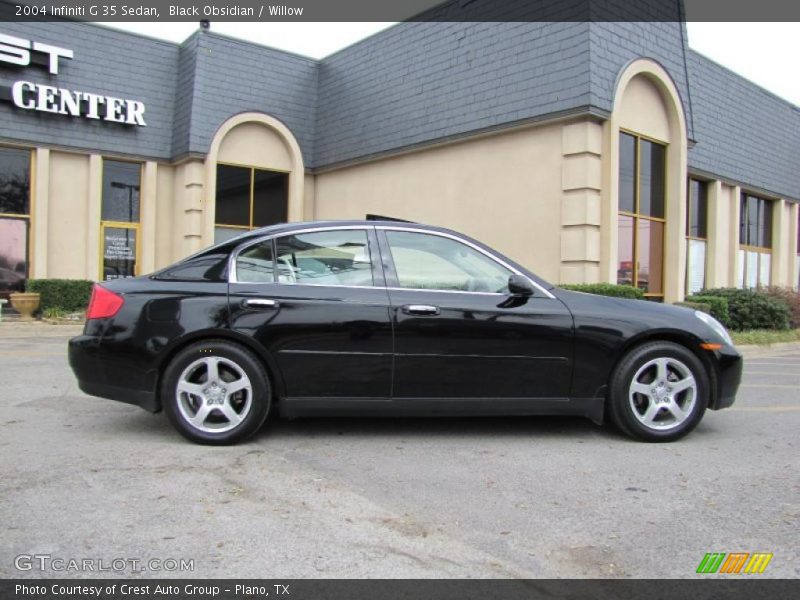 Black Obsidian / Willow 2004 Infiniti G 35 Sedan