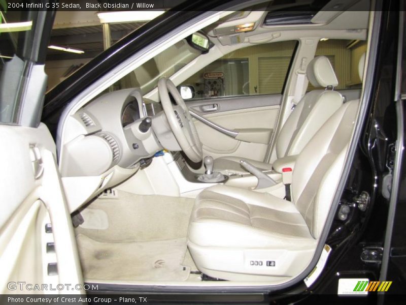 Black Obsidian / Willow 2004 Infiniti G 35 Sedan