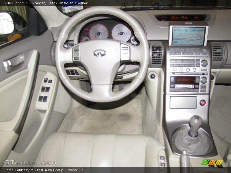 Black Obsidian / Willow 2004 Infiniti G 35 Sedan