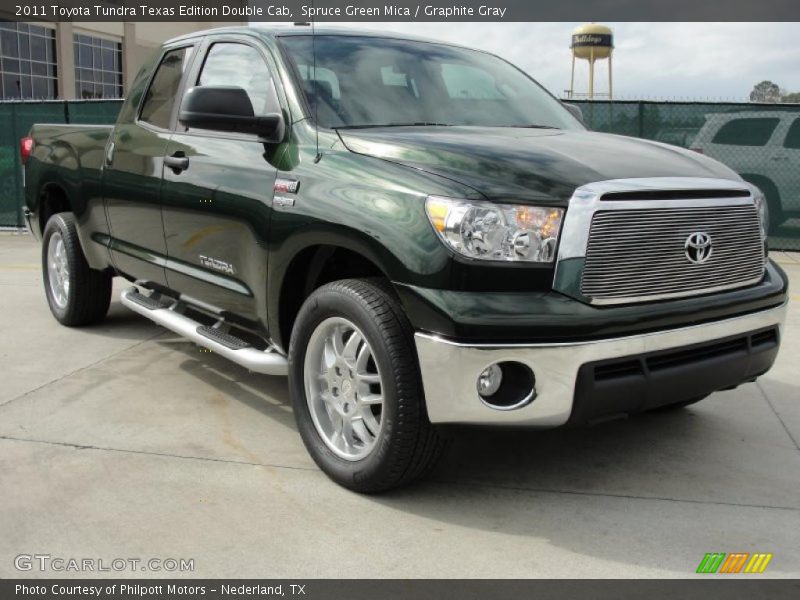 Front 3/4 View of 2011 Tundra Texas Edition Double Cab