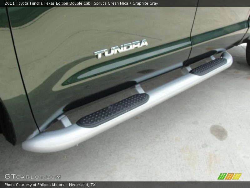 Spruce Green Mica / Graphite Gray 2011 Toyota Tundra Texas Edition Double Cab