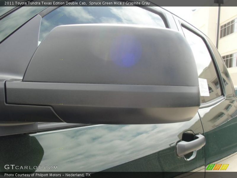 Spruce Green Mica / Graphite Gray 2011 Toyota Tundra Texas Edition Double Cab