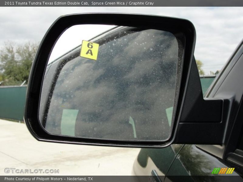 Spruce Green Mica / Graphite Gray 2011 Toyota Tundra Texas Edition Double Cab