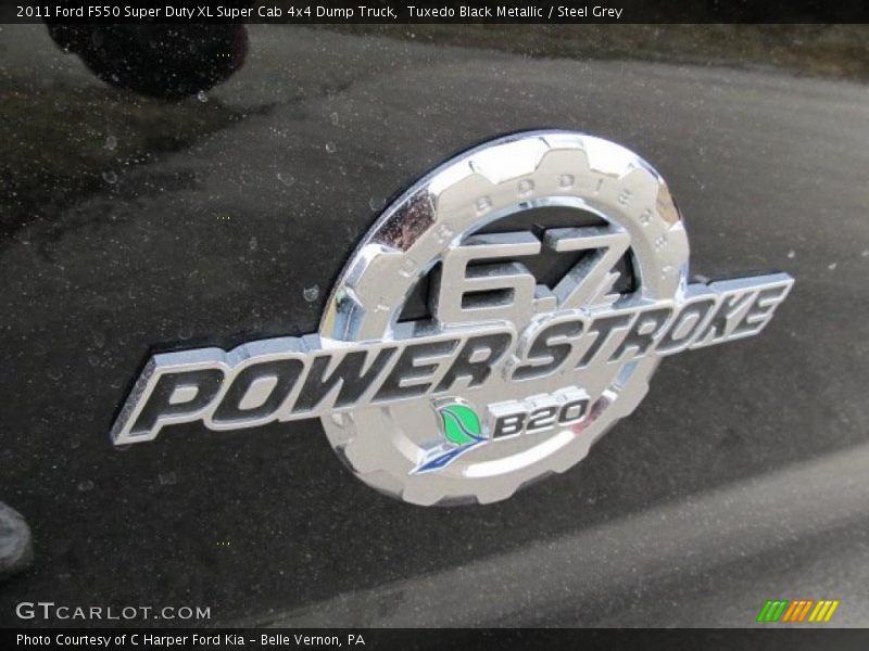  2011 F550 Super Duty XL Super Cab 4x4 Dump Truck Logo