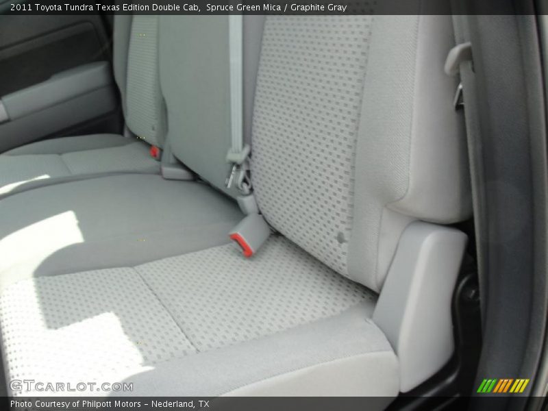 Spruce Green Mica / Graphite Gray 2011 Toyota Tundra Texas Edition Double Cab