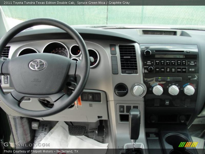 Dashboard of 2011 Tundra Texas Edition Double Cab