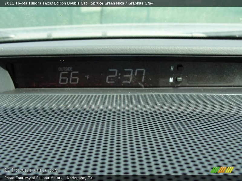 Spruce Green Mica / Graphite Gray 2011 Toyota Tundra Texas Edition Double Cab
