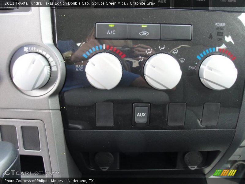 Controls of 2011 Tundra Texas Edition Double Cab