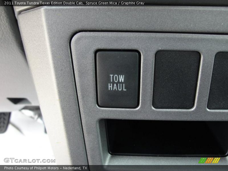 Spruce Green Mica / Graphite Gray 2011 Toyota Tundra Texas Edition Double Cab