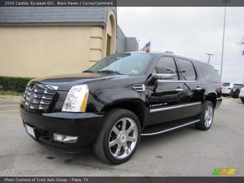 Front 3/4 View of 2009 Escalade ESV