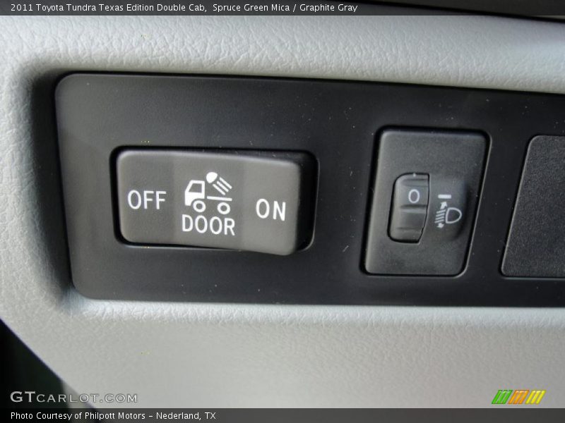 Spruce Green Mica / Graphite Gray 2011 Toyota Tundra Texas Edition Double Cab