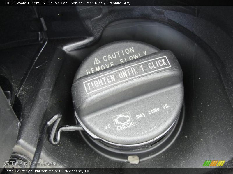 Spruce Green Mica / Graphite Gray 2011 Toyota Tundra TSS Double Cab
