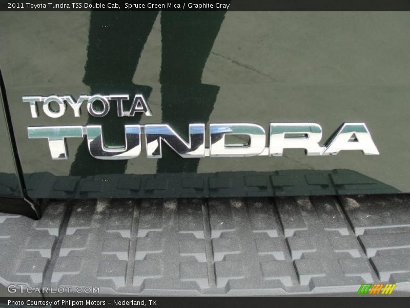 Spruce Green Mica / Graphite Gray 2011 Toyota Tundra TSS Double Cab