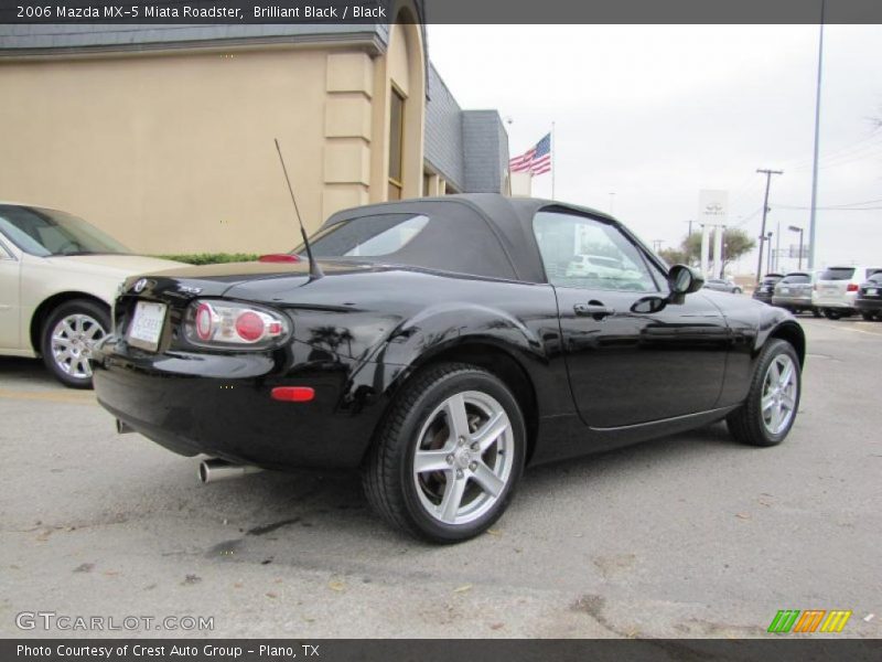 Brilliant Black / Black 2006 Mazda MX-5 Miata Roadster