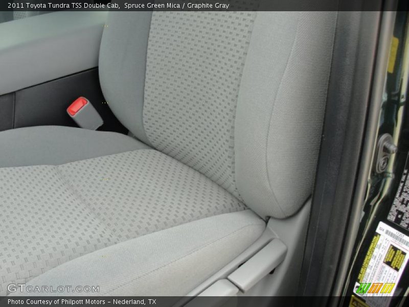 Spruce Green Mica / Graphite Gray 2011 Toyota Tundra TSS Double Cab