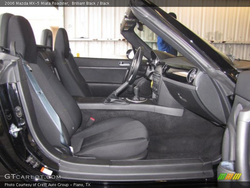 Brilliant Black / Black 2006 Mazda MX-5 Miata Roadster