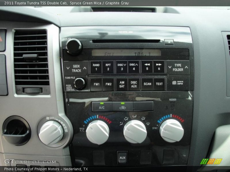Controls of 2011 Tundra TSS Double Cab