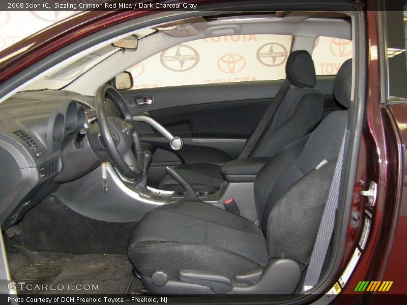  2008 tC  Dark Charcoal Gray Interior
