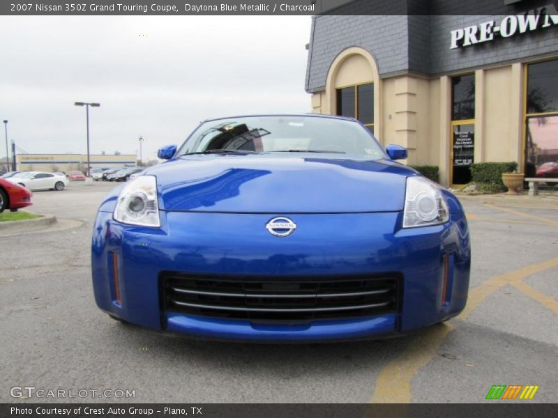 Daytona Blue Metallic / Charcoal 2007 Nissan 350Z Grand Touring Coupe