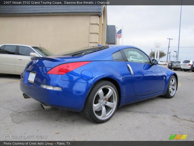 Daytona Blue Metallic / Charcoal 2007 Nissan 350Z Grand Touring Coupe