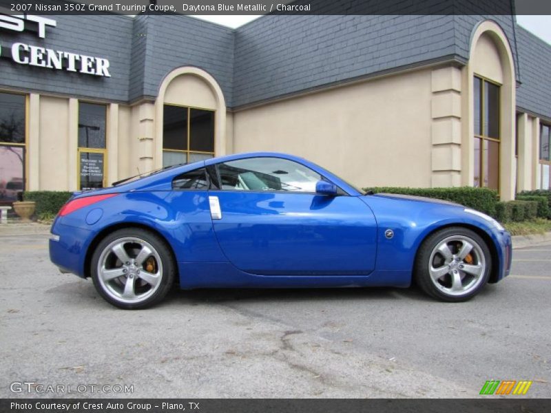 Daytona Blue Metallic / Charcoal 2007 Nissan 350Z Grand Touring Coupe