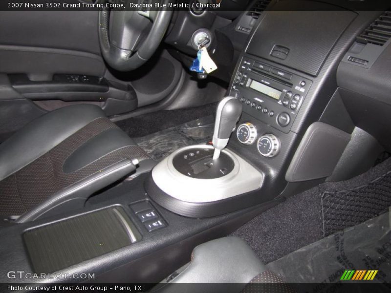 Daytona Blue Metallic / Charcoal 2007 Nissan 350Z Grand Touring Coupe