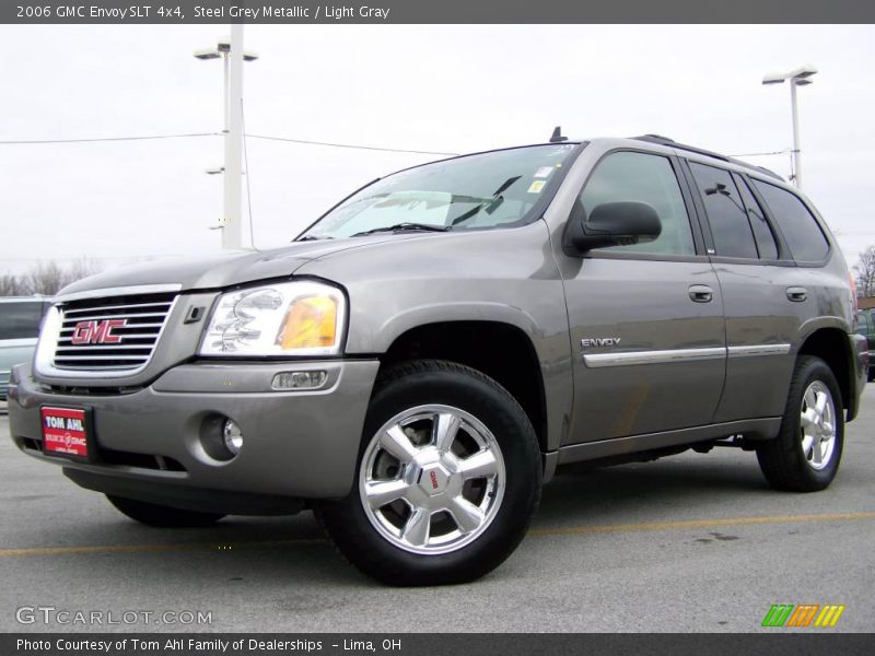 Steel Grey Metallic / Light Gray 2006 GMC Envoy SLT 4x4