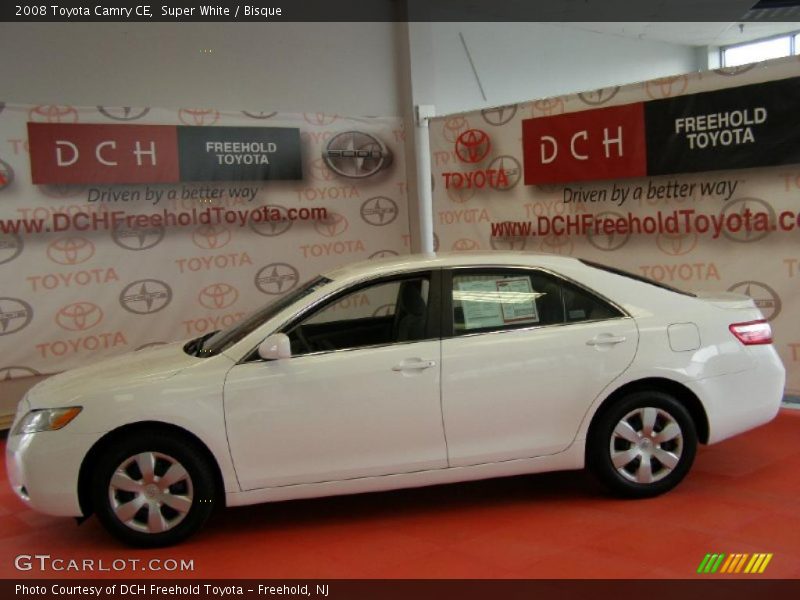 Super White / Bisque 2008 Toyota Camry CE