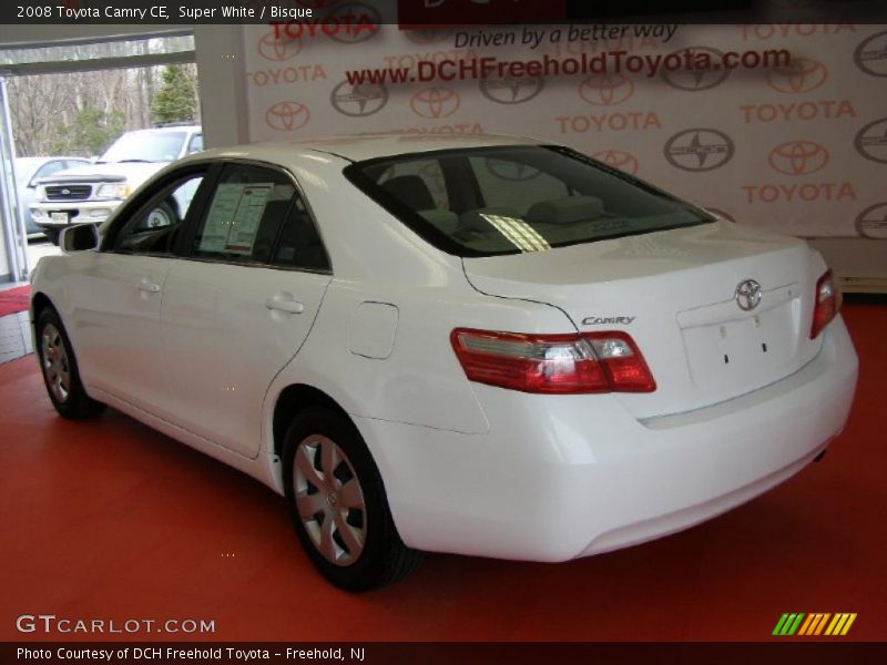 Super White / Bisque 2008 Toyota Camry CE