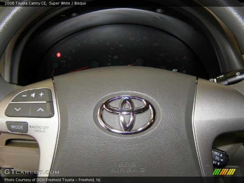 Super White / Bisque 2008 Toyota Camry CE
