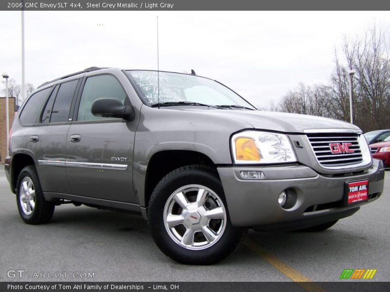 Steel Grey Metallic / Light Gray 2006 GMC Envoy SLT 4x4