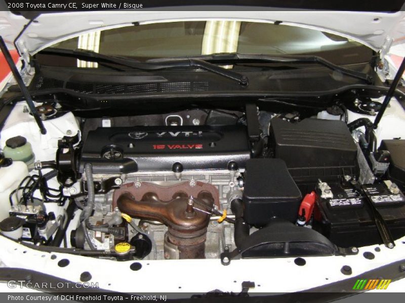 Super White / Bisque 2008 Toyota Camry CE