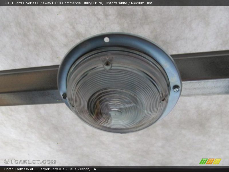 Oxford White / Medium Flint 2011 Ford E Series Cutaway E350 Commercial Utility Truck