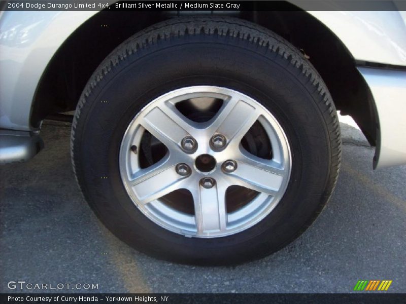 Brilliant Silver Metallic / Medium Slate Gray 2004 Dodge Durango Limited 4x4