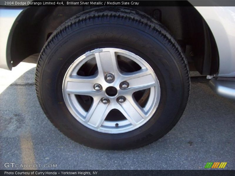 Brilliant Silver Metallic / Medium Slate Gray 2004 Dodge Durango Limited 4x4