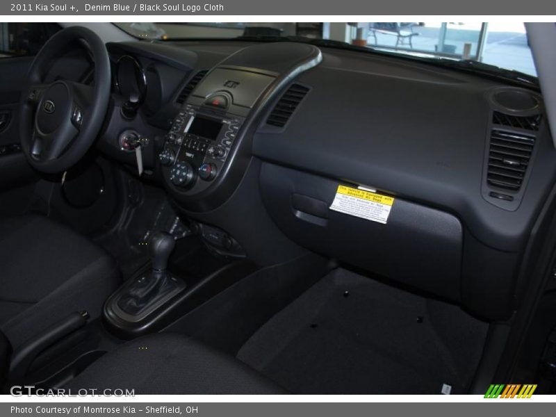 Denim Blue / Black Soul Logo Cloth 2011 Kia Soul +