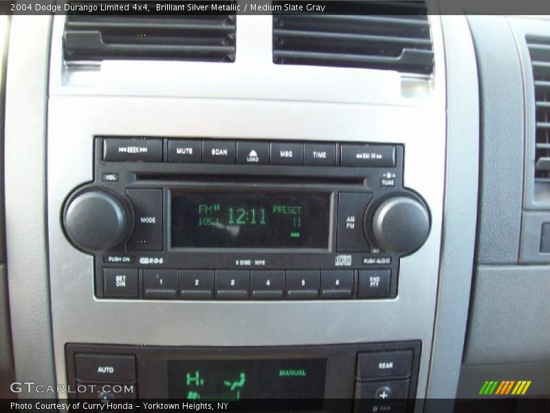 Controls of 2004 Durango Limited 4x4