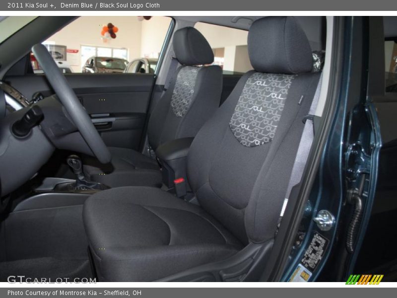 Denim Blue / Black Soul Logo Cloth 2011 Kia Soul +